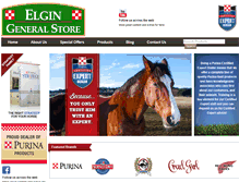 Tablet Screenshot of elgin-generalstore.com